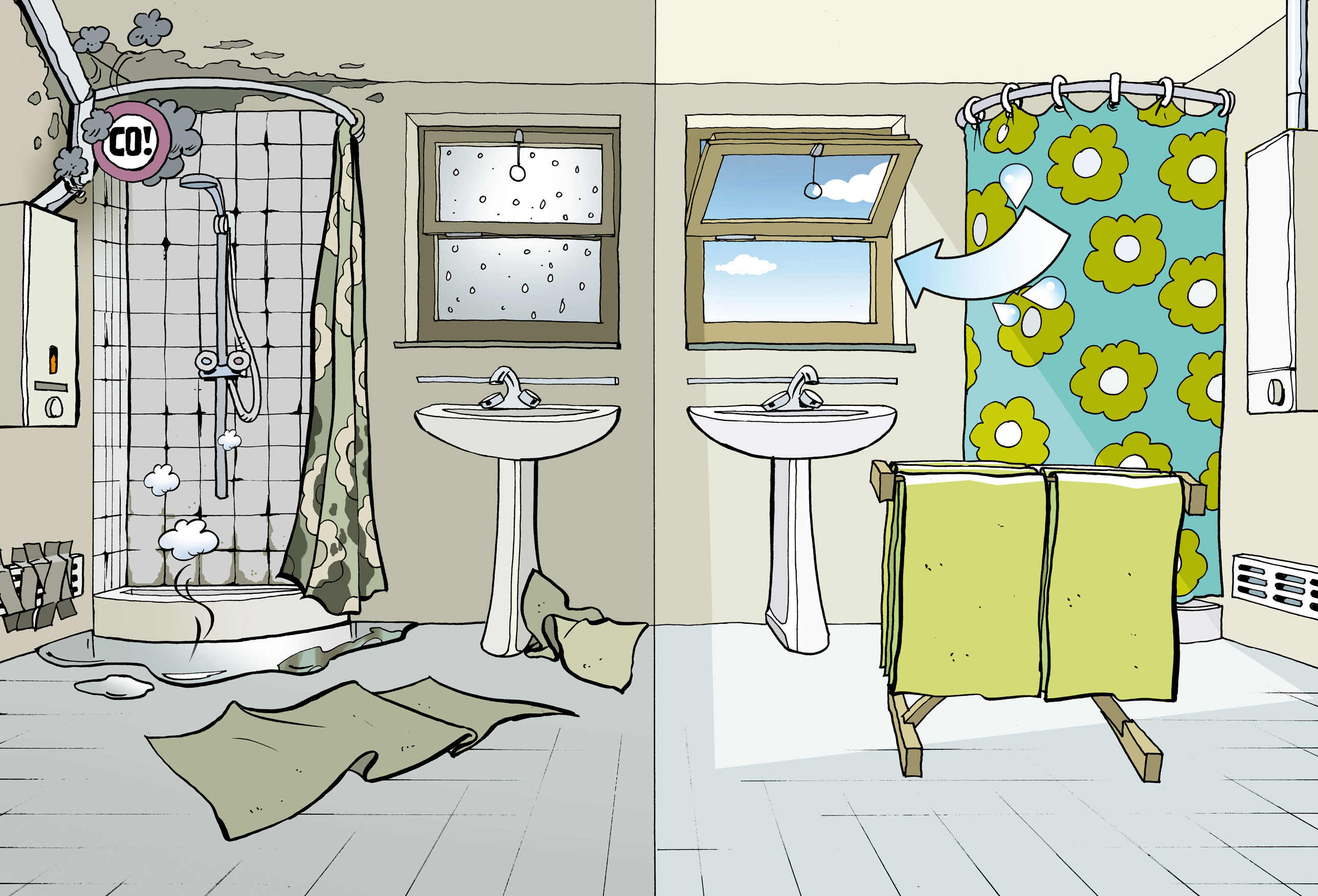 Image map - Badkamer